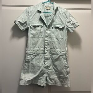 Madewell coverall romper, size S